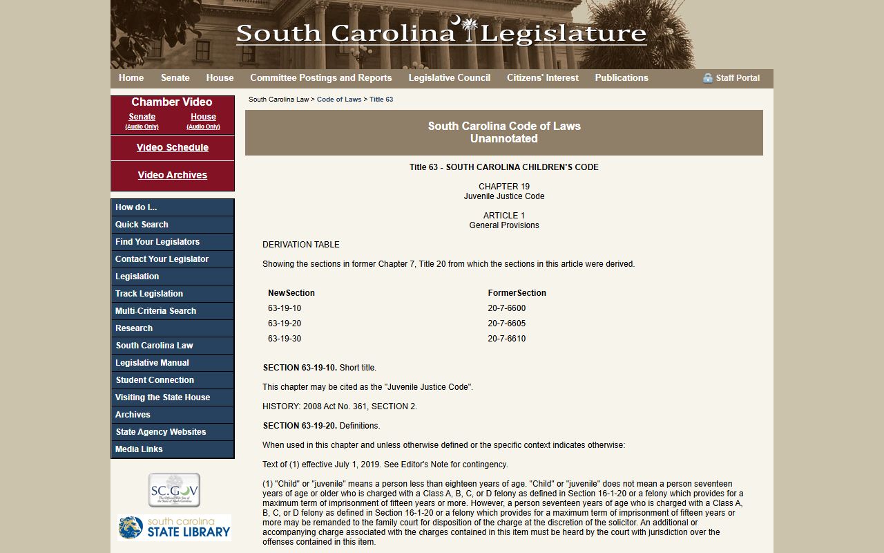 Berkeley County arrest records juvenile confidentiality law