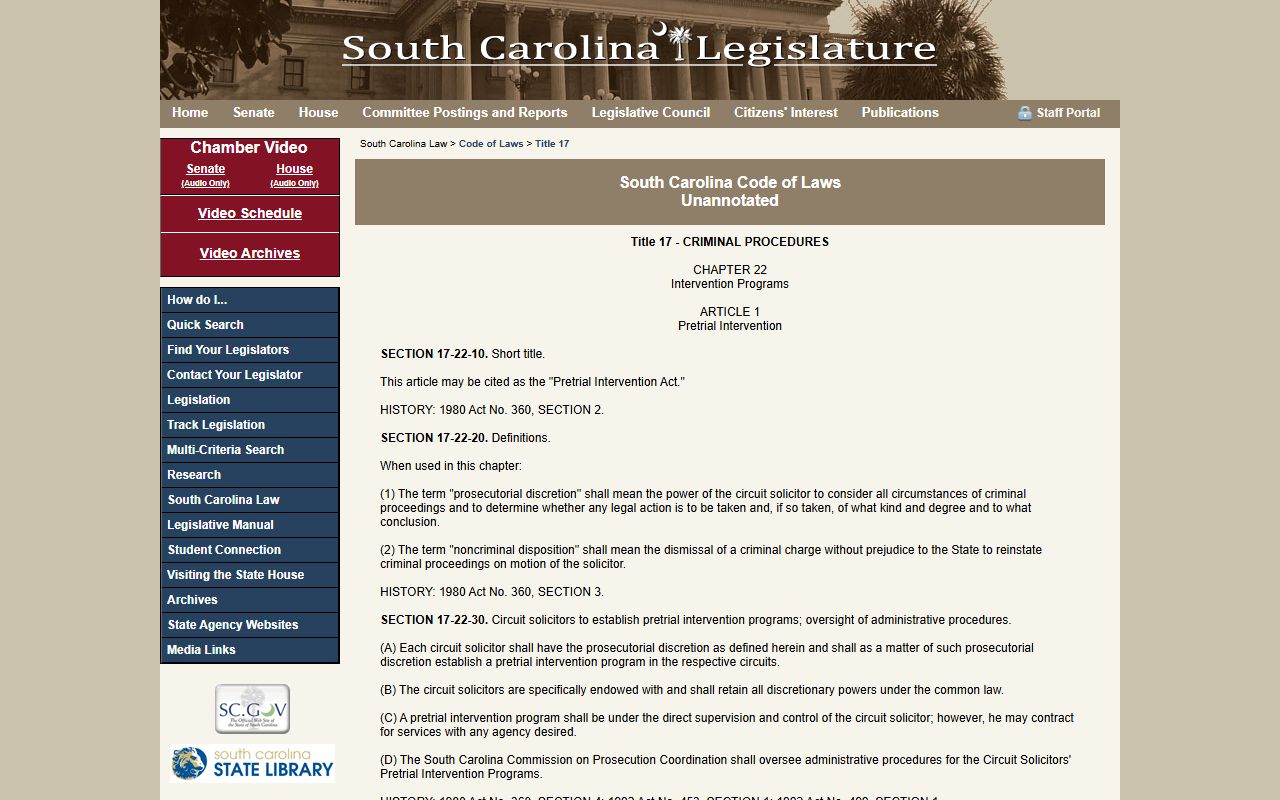Berkeley County criminal court records South Carolina expungement statutes