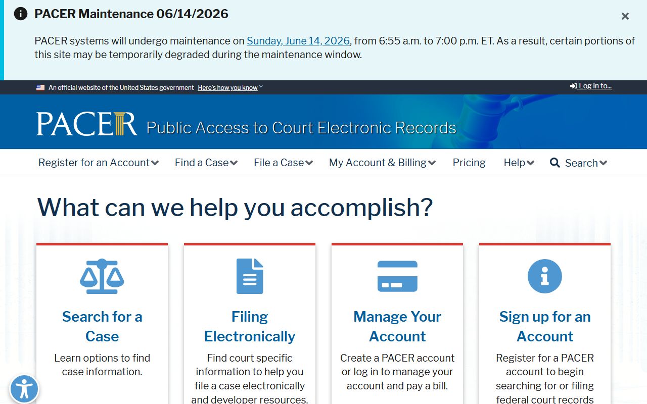 Berkeley County traffic court records compared with PACER federal records